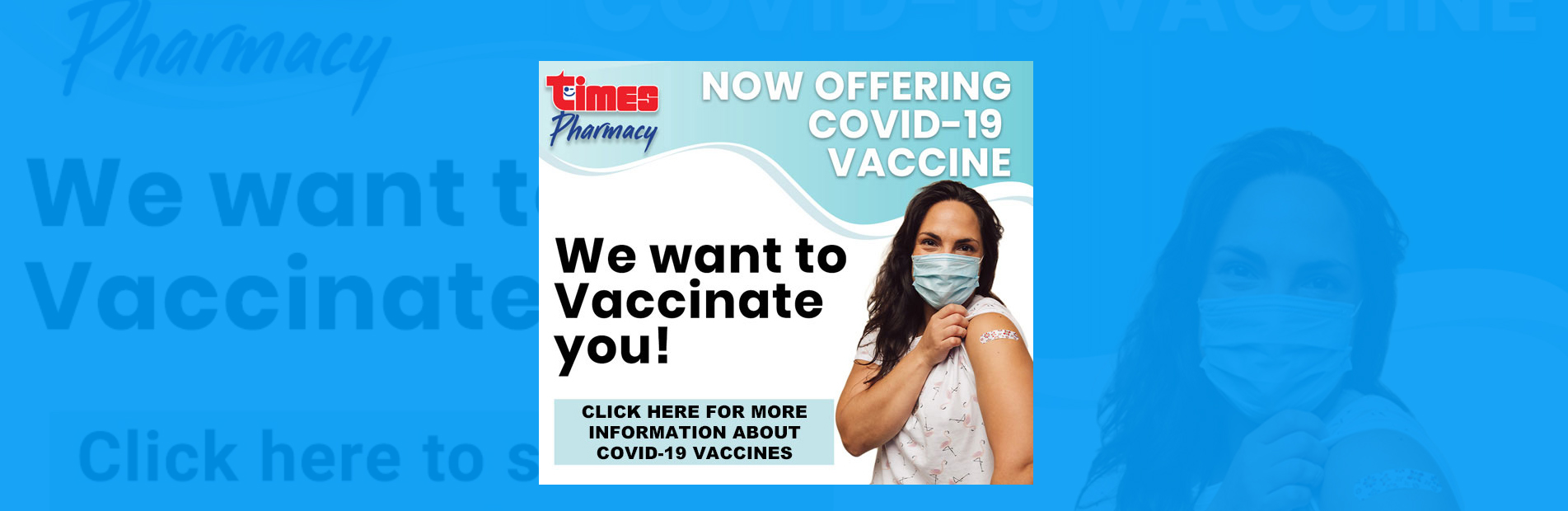 Now Offering Covid-19 Vaccine